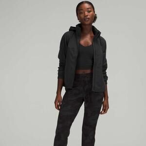 LULULEMON Lightweight Hooded Jacket Black Sz 8 {3Z34}
